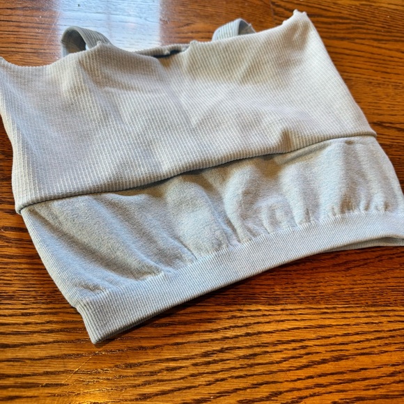 Spiritual Gangster Amor Crop Top Pastel Blue - Picture 5 of 6